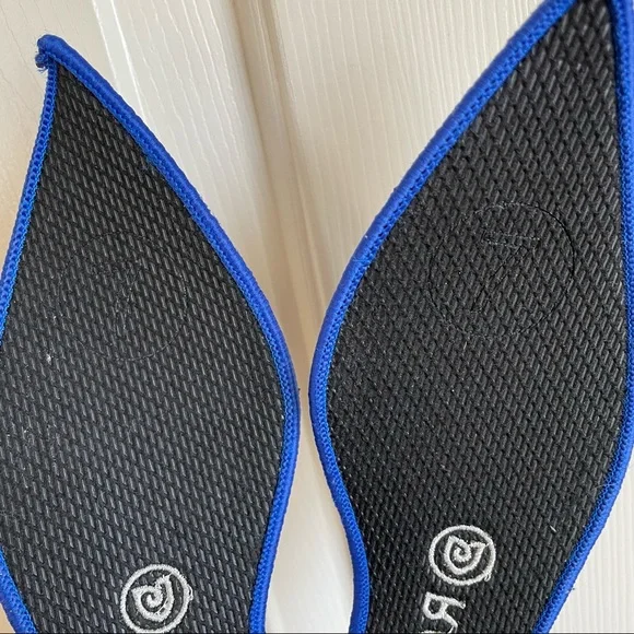 Rothy’s Women's Gray The Point Flat Shoes Cloud Grey Birdseye Sz 7 - Picture 10 of 13